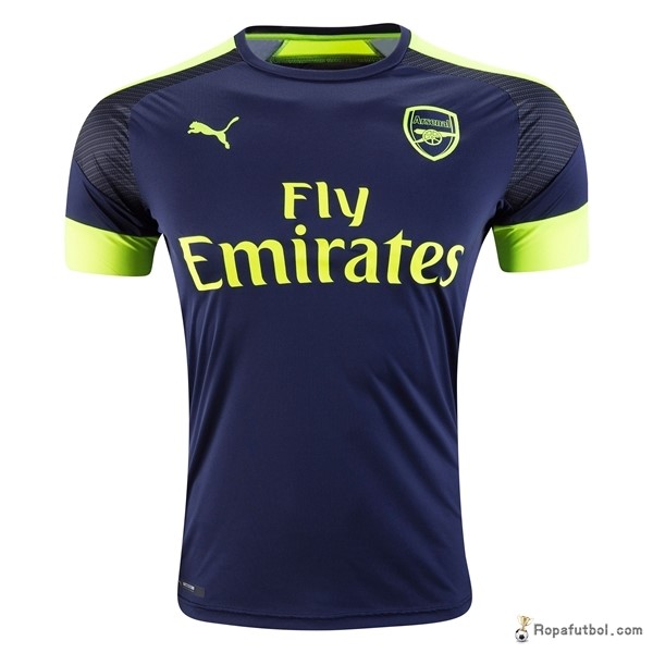 Tailandia Camiseta Arsenal Replica Tercera Ropa 2016/17 Azul